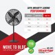 Supreme Model AC-DC Pedestal Fan